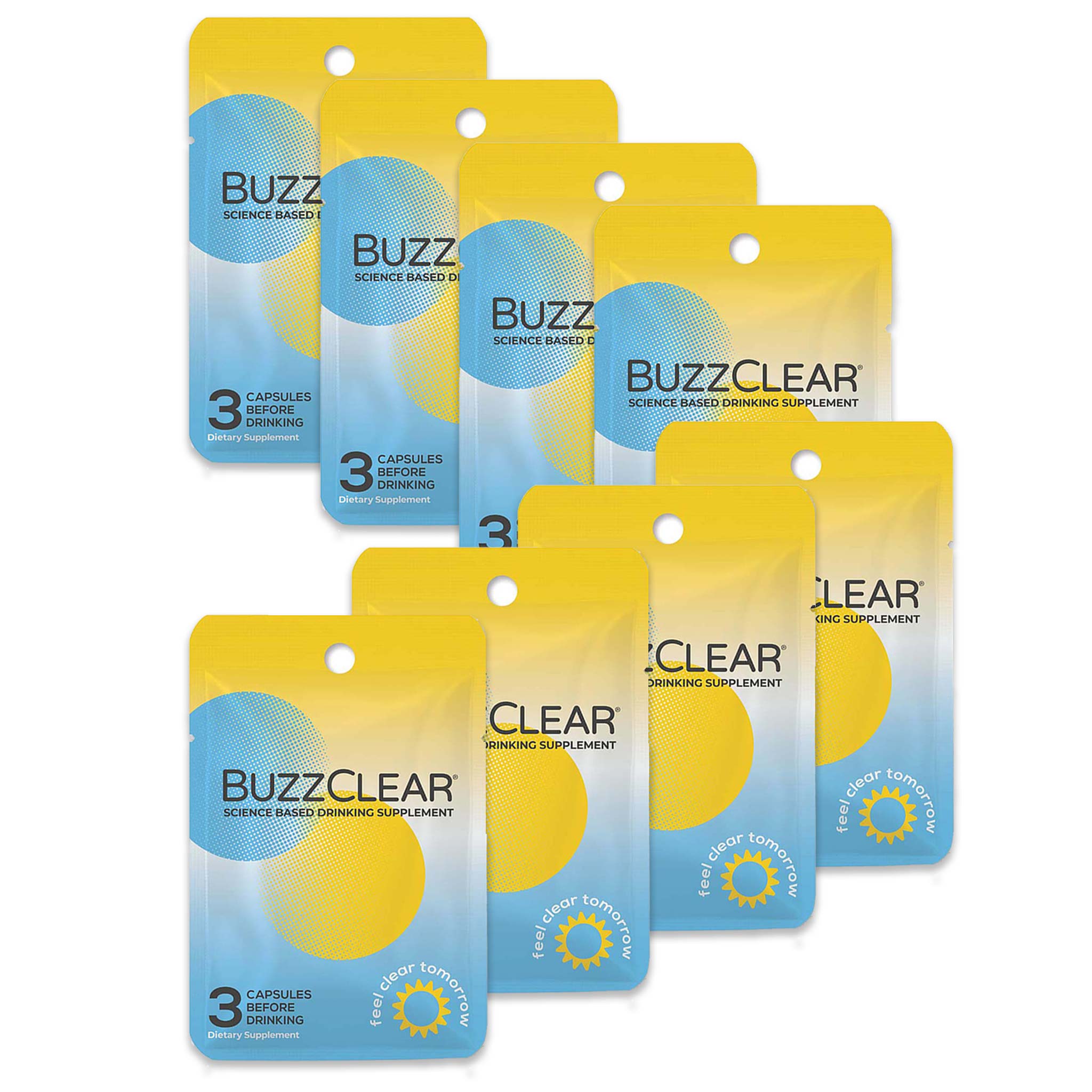BuzzClear® - 8 packs